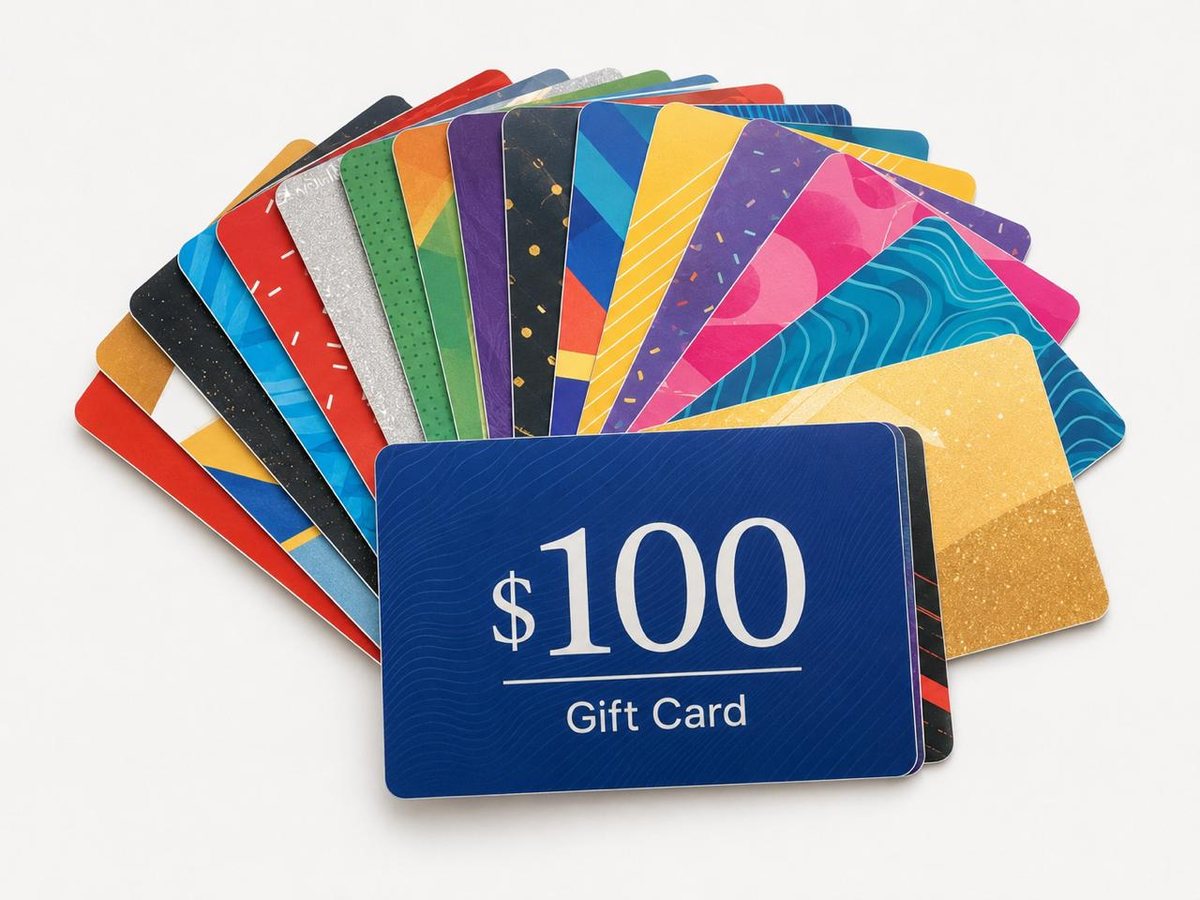 A $100 gift card